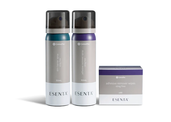 Convatec Skin barrier Spray & Adhesive remover spray- ESENTA
