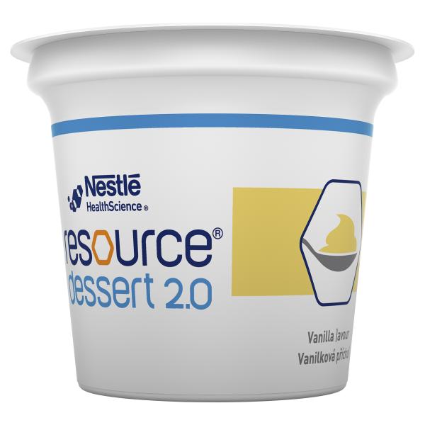 Resource Dessert 2.0 Vanilla 125g cup | Carton