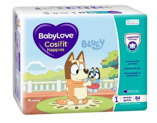 Cosifit Newborn Nappies Size 1 (Up To 5Kg) main image 0