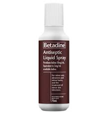 Betadine Antiseptic Liquid Spray 75ml | EACH