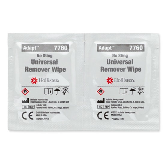 Hollister Adapt Universal Adhesive Remover Wipes Carton of 50