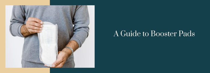 men holding a booster pad