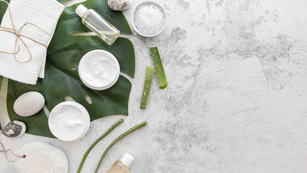 Natural Personal Care on a Table