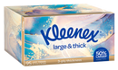 Kleenex Facial Tissues Large N Thick 3 Ply, Packs of 95 | Carton of 24