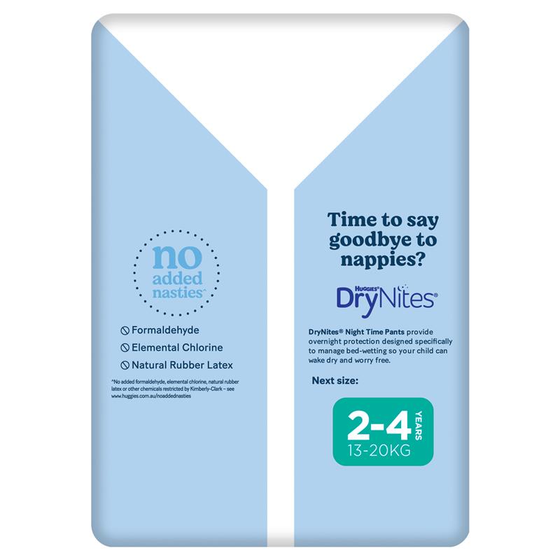 Huggies Ultra Dry Nappy Pants Junior Boy Size 6 (15kg & Over) | Pack of 24