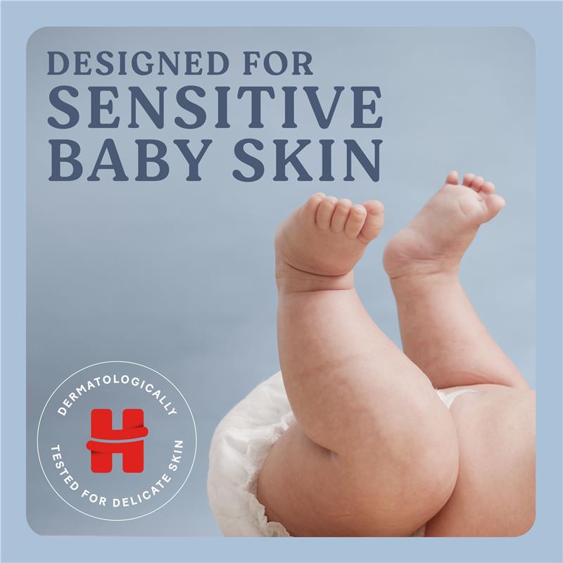 Huggies Pure & Sensitive Nappies Newborn Size 1 (up to 5kg) | Pack of 86