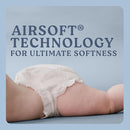 Huggies Pure & Sensitive Nappies Newborn Size 2 (4-8kg) | Pack of 74