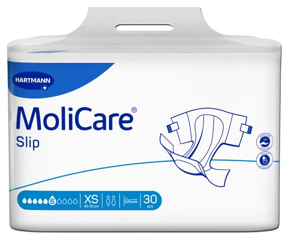 MoliCare Slip 6D Open Style X-Small | Packet of 30