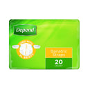 Depend Bariatric Straps | Pack of 20