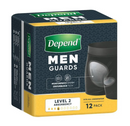 Depend Guards for Men Level 2 | Pack of 12