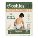tooshies ECO Nappy Pants Size 6 Junior 16kg+ product feature graphic
