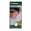 tooshies Overnights Organic Bamboo Nappies 4-7 years 17-30kg front product view