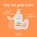 GAIA Natural Baby Bath & Body Wash 500mL product view 4