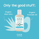 GAIA Natural Baby Hair & Body Wash 200mL product view 8