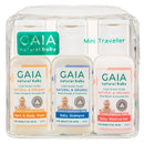 GAIA Natural Baby Mini Traveller 3x50mL alternate front pack view