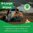 Ocean Healthcare Hygienic Body Wipes (33x23cm) | Pack of 50