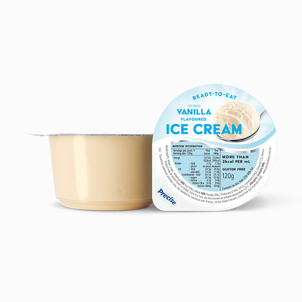 Precise No Melt Ice Cream 120g tubs | Carton of 24