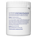 E45 Cream For Dry Skin Tub 500g back label with directions and warnings