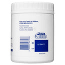 E45 Cream For Dry Skin Tub 500g rear barcode and storage information
