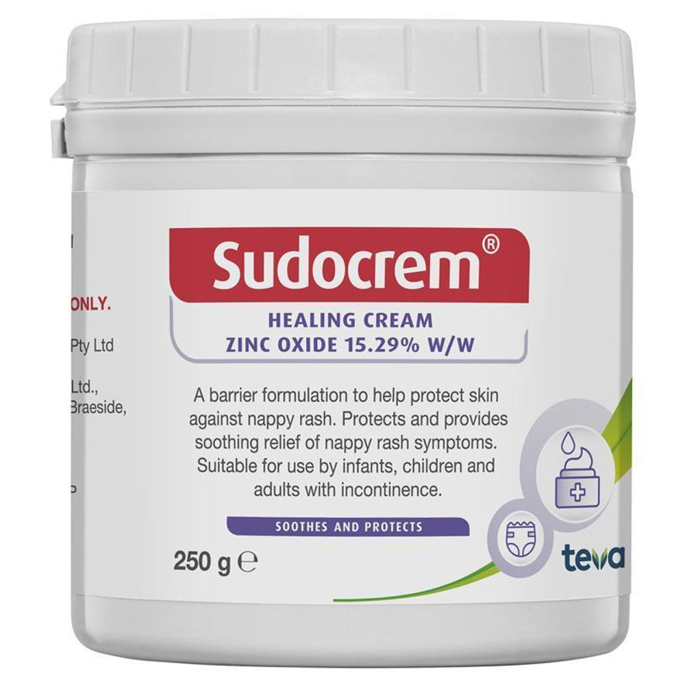 Sudocrem Healing Cream 250g | Zinc Oxide Barrier Cream