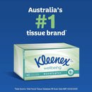 Kleenex Facial Tissues Eucalyptus 3 ply, Packs of 140 | Carton of 24 packets
