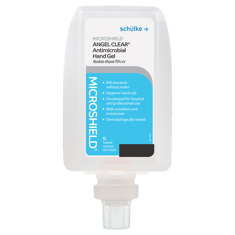 Microshield Angel Clear Antimicrobial Hand Gel – Alcohol-Free Hand Sanitiser