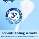 TENA Liners Extra Long Length | Pack of 24