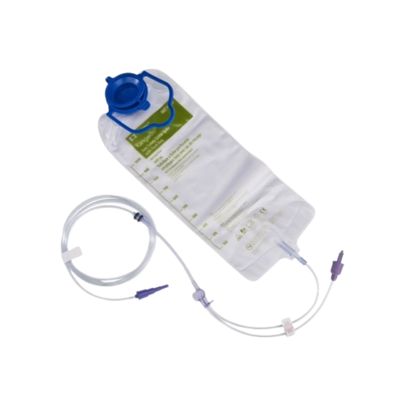 Kangaroo Joey RTH feed and flush set without inline medication port (n