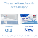 MoliCare Skin Impregnated Wash Glove | Pack of 8