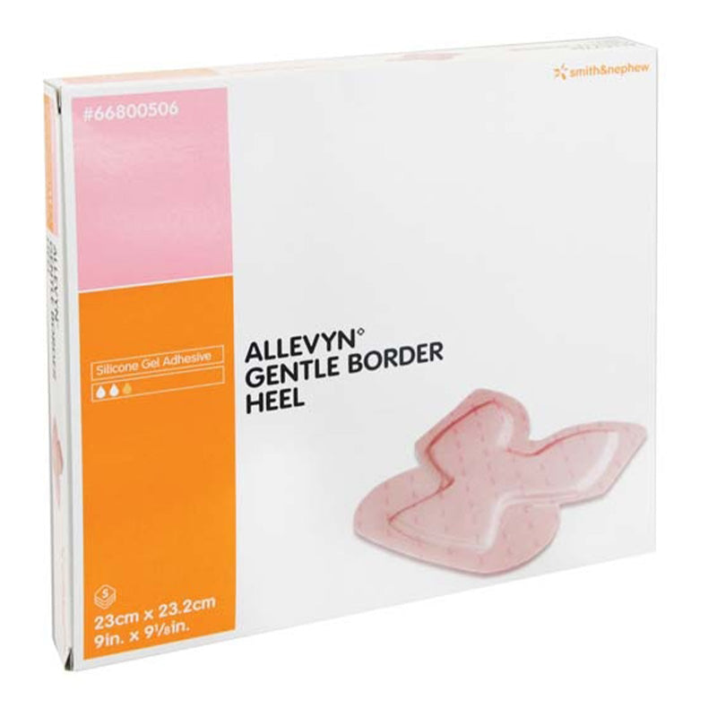 Allevyn Gentle Border Heel Dressing 23x23cm | Pack of 5