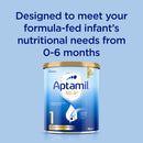 Aptamil Gold+ 1 Premium Baby Infant (0-6 Months) Formula 900g