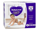 BabyLove Cosifit Jumbo Nappies Crawler Size 3 (6-11kg) | Pack of 72