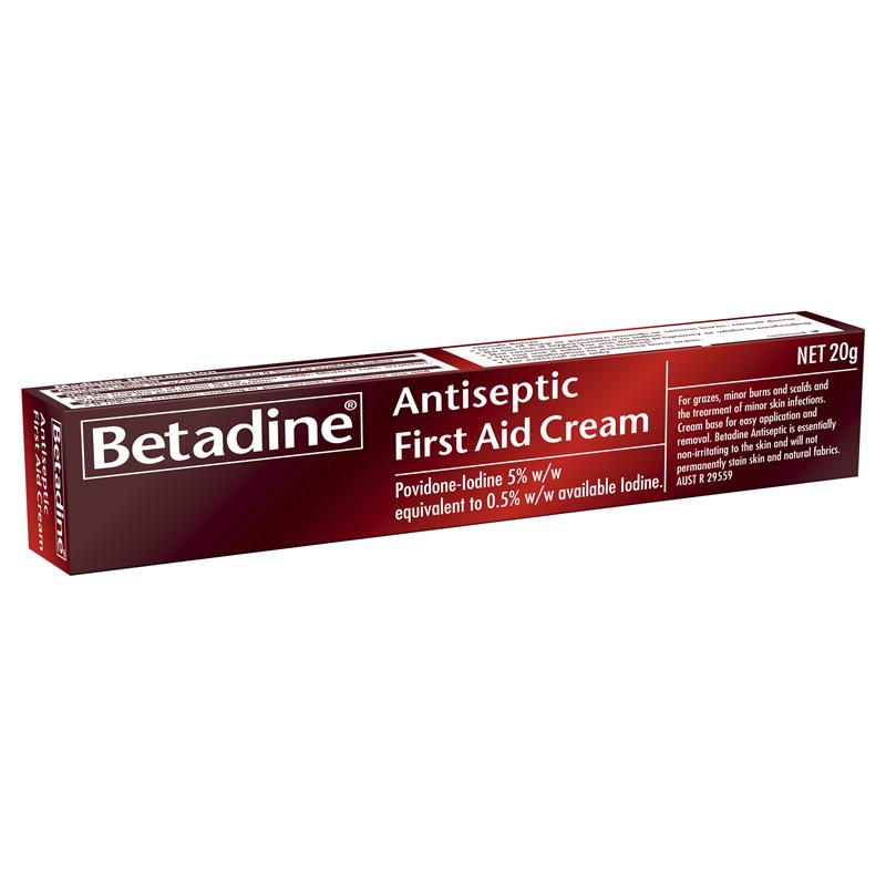 Betadine Antiseptic First Aid Cream 20g | EACH