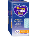 BabyLove Sleepy Nights Pants 8-15yrs, 27-57kg (8 pack)