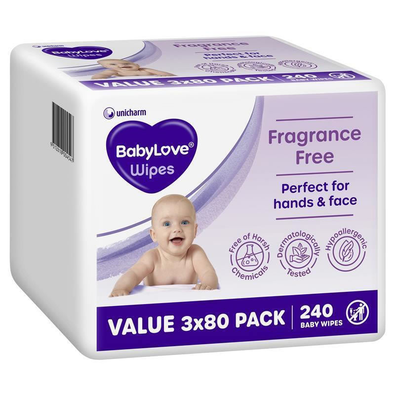 Babylove Everyday Wipes packaging