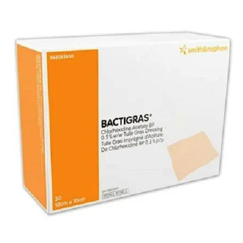 Bactigras Antiseptic Gauze Dressing | Pack of 50