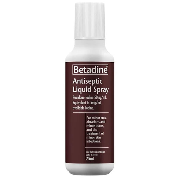 Betadine Antiseptic Liquid Spray 75ml | EACH