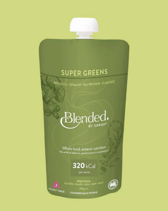 Blended by Sarah Super Greens 280g pouch | Carton of 24