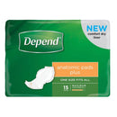 Depend Anatomic Pads | Packet