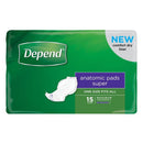 Depend Anatomic Pads | Packet