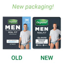 Depend Real Fit Underwear for Men | Pack of 8