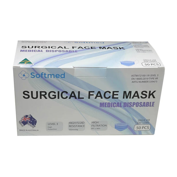 FACE MASK 3-ply (50 pack)
