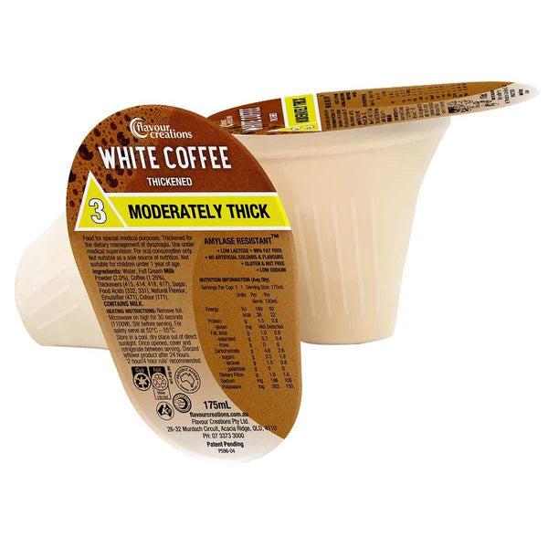 Flavour Creations Ready-To-Drink Moderately Thick/Level 3, 175mL Cups | Carton of 24