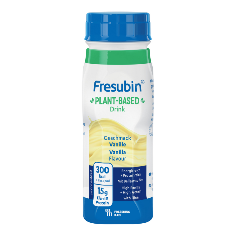 Fresubin Plant-Based DRINK 200mL EasyBottle Vanilla | Pack of 4