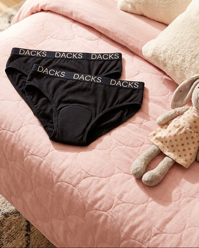 Girls Night n Day x DACKS Hipster with incontinence pad (Single)
