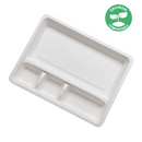 GuardOn Compostable 4-Compartment Procedure Tray | Each