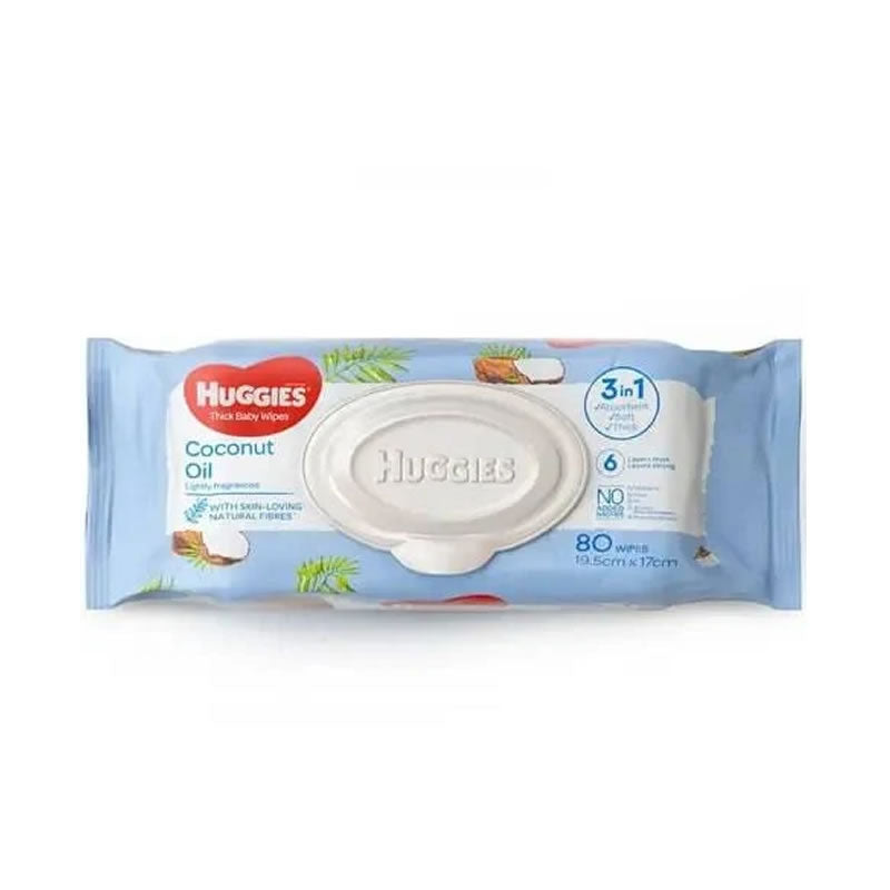 Huggies Coconut Scented Wipes (80 wipes)