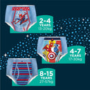 Huggies DryNites Pyjama Pants for Boys Size 4-7 years (17-30kg) | Pack of 9