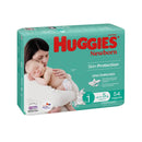 Huggies Newborn Nappies Size 1 (Up to 5kg) | Carton of 112