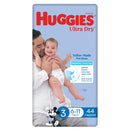 Huggies Ultra Dry Nappies for Boys Size 3 Crawler (6-11kg) | Pack of 44